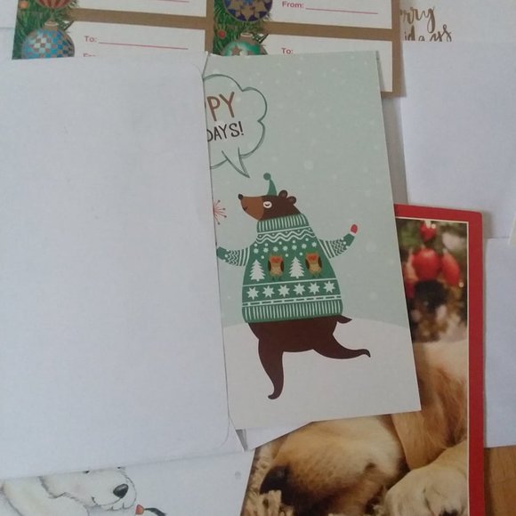 21 Assorted Christmas/Holiday Cards - Picture 2 of 5